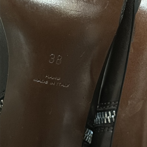 🔥HP🔥EUC Walter Steiger Handmade Italian Leather boots, Size 38 (71/2 to 8 US) - Picture 10 of 17